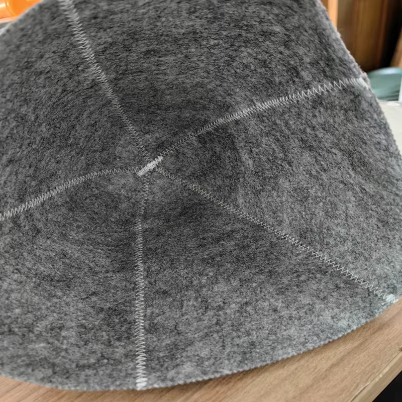 Sauna Hats, Sauna Caps Sauna Hats Sauna Accessories Felt Sauna Cap for Men and Women Home Sauna Steam Cap for Steam Room